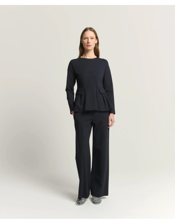 Beatrice B. Longsleeve tailored top 