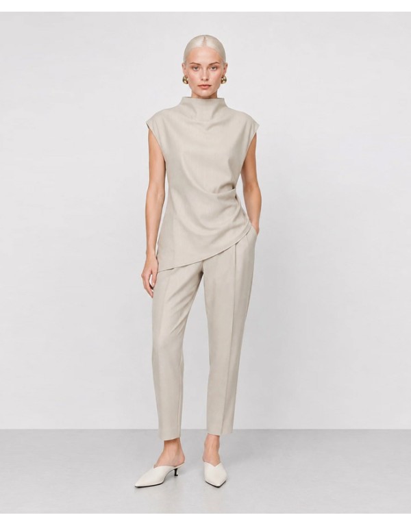 Kocca Sleeveless asymmetrical top 
