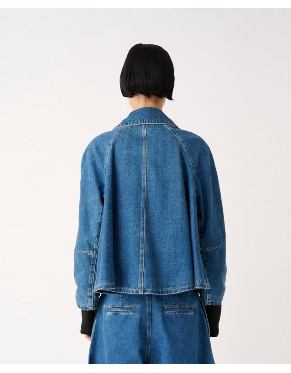 MeiMeiJ Denim flared jacket
