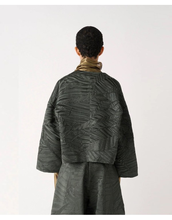 MeiMeiJ Short pleated jacket