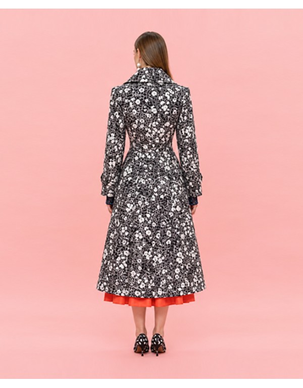 Alessandro Enriquez long trench coat