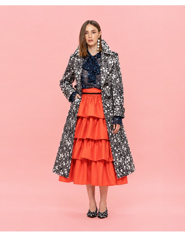 Alessandro Enriquez long trench coat