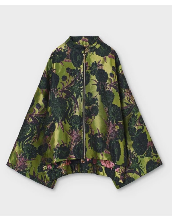 Psophía Japanese cut reversible jacquard jacket