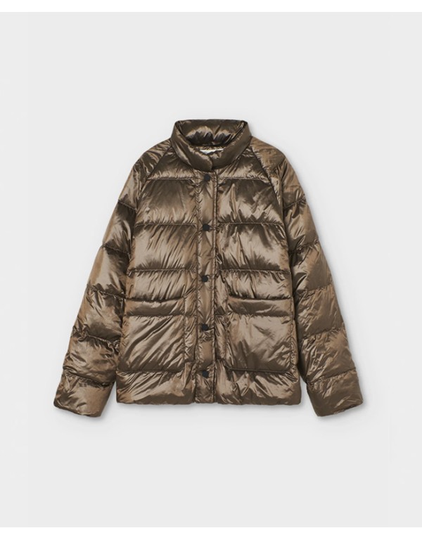 Psophía Double jacket with inner puffer and detachable hood