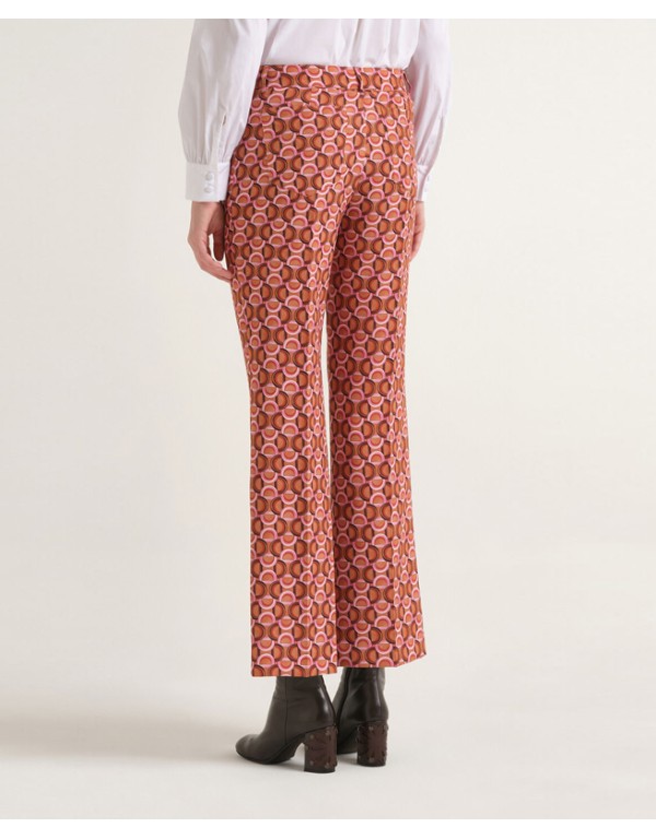 Maliparmi Printed straight trousers