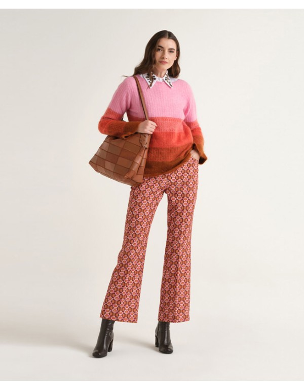 Maliparmi Printed straight trousers