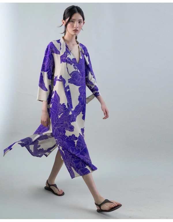 P Sophia Μεταξωτό Midi Tunic