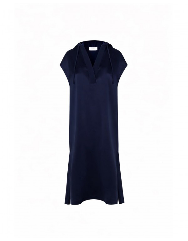 Beatrice .b Hooded dress with V neckline
