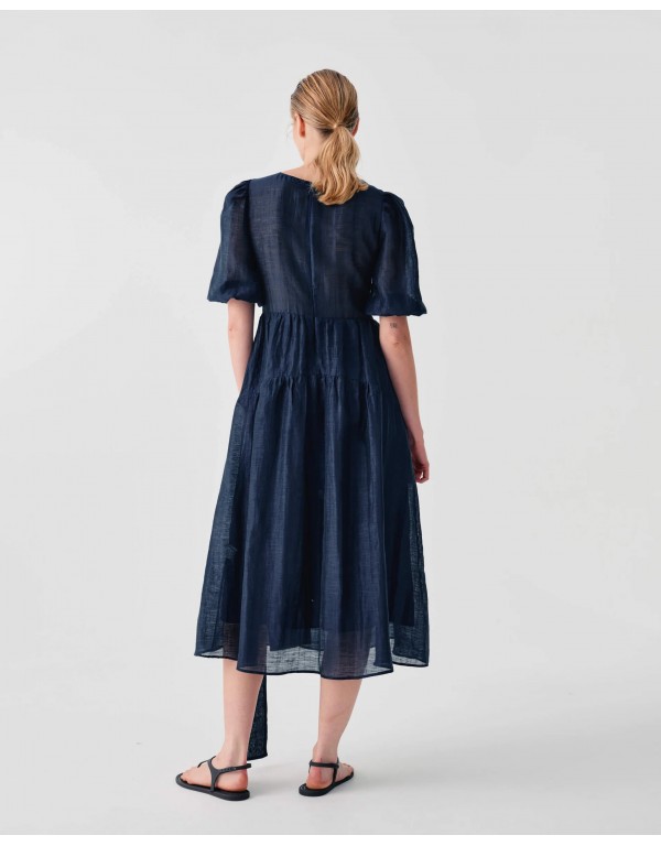 Beatrice .b Mini organza dress with bow