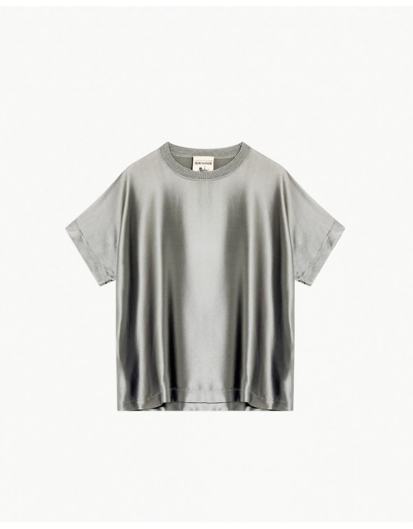 Semicouture Σατέν T-shirt 