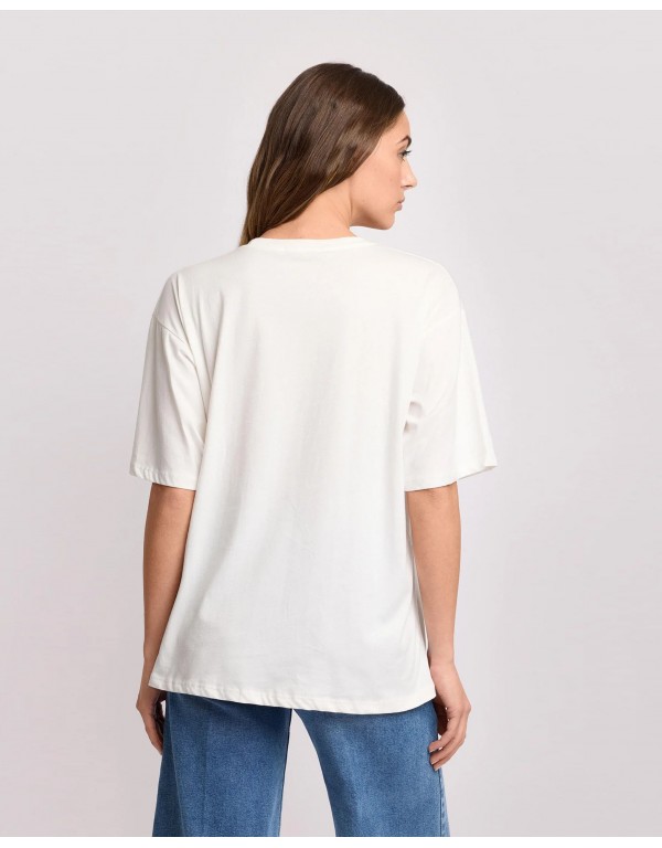 Kocca t-shirt με λογότυπο στο στήθος