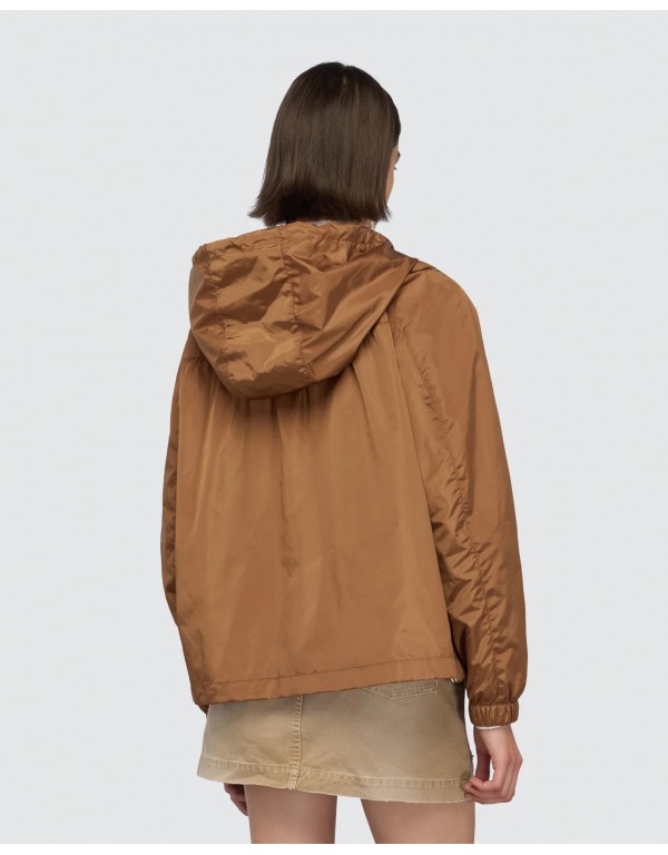Semicouture Nylon jacket with hood