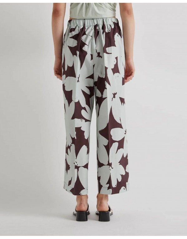MeiMeiJ Floral βαμβακερό παντελόνι