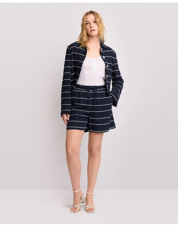 Kocca Stylish elastic striped shorts Kocca Stylish elastic striped shorts