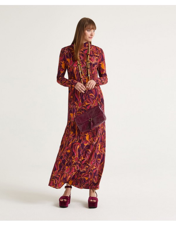 Maliparmi Μακρύ φόρεμα με ζιβάγκο