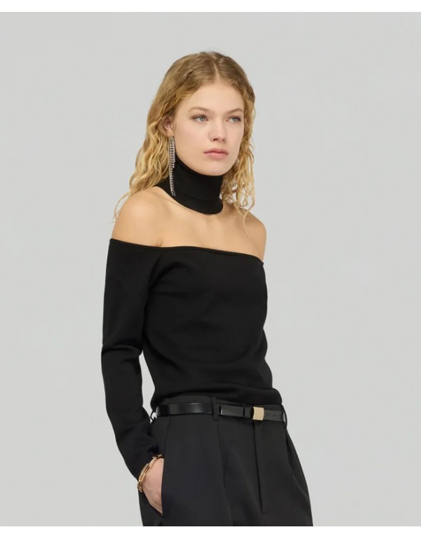 Semicouture Ζιβάγκο με ευρύ άνοιγμα μπροστά