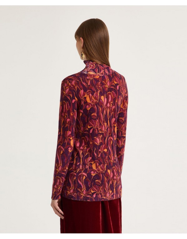 Maliparmi Printed knitted blouse