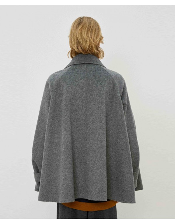 Mei Mei J Παλτό σε γραμμή Α με μανίκια raglan