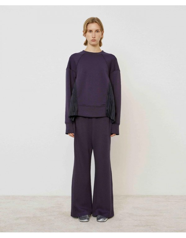 Mei Mei Φαρδύ παντελόνι σε μπλε χρώμα