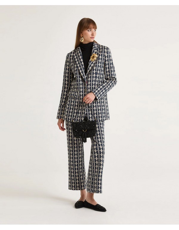 Maliparmi Παντελόνι με γεωμετρικά σχέδια