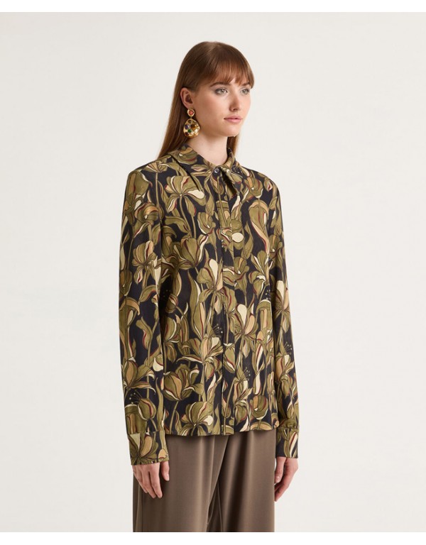 Maliparmi printed lolgsleeve shirt
