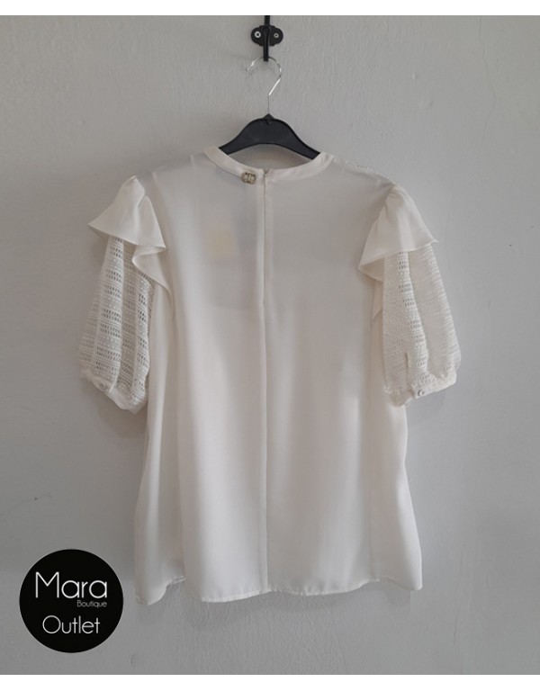 Twin set κοντομάνικη μπλούζα