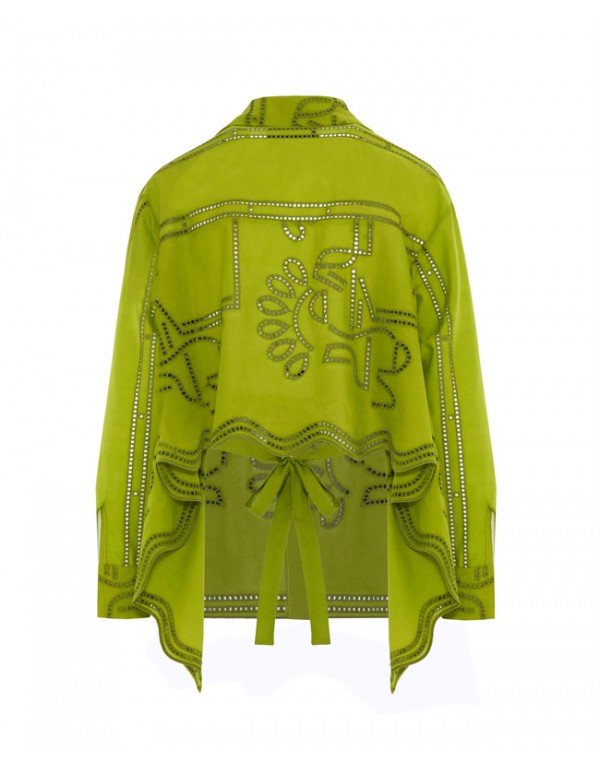 Beatrice B Πουκάμισο με κοφτό κέντημα