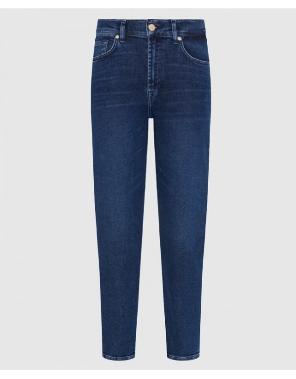 High Waist Straight Jeans