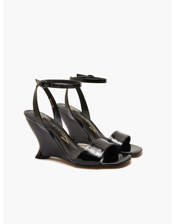 Emanuelle Vee sandal with elegant platform