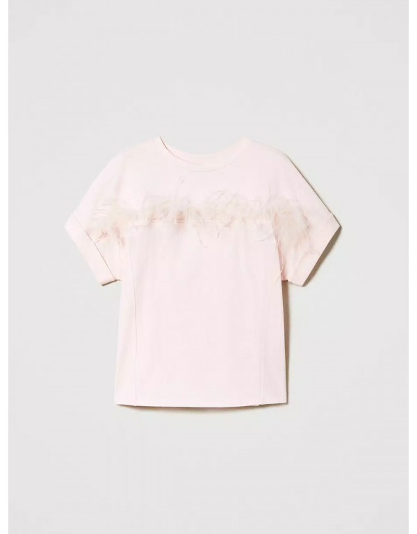 T-shirt με φτερά