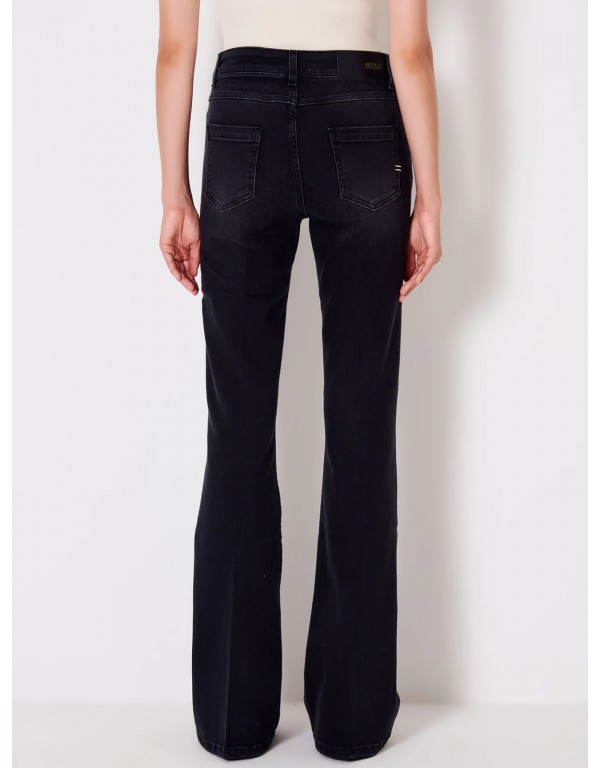 Μαύρο flare Jeans