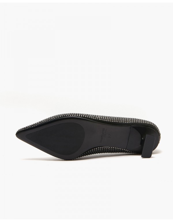 Moccasin with strass