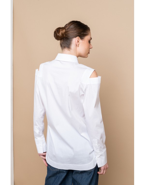 Cut-Out μακρυμάνικο πουκάμισο